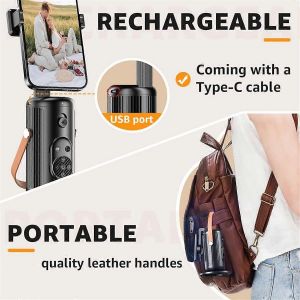 Cardan Q04 Enti&egrave;rement Automatique Avec Support De T&eacute;l&eacute;phone Et T&eacute;l&eacute;commande - Neuf