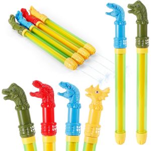 Kal-Lot De 10 Pistolets &Agrave; Eau Dinosaures - Super Foam Soakers - Pistolet Blaster Squirt - Piscine - Noodles - Jouet D'&eacute;t&eacute; - Natation - Plage - Jardin - Jouet D'ext&eacute;rieur Pour Enfants, Gar&ccedil;ons, Filles - Neuf