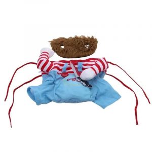 (Poupée Tenant Un Couteau-M) Ensemble De Sweat-Shirt Drôle De Film D'horreur Pour Chien Cosplay Chucky Pet Party Costume Tenues Comiques Robe D'halloween Combinaison - Neuf