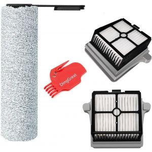 KAL-Pi&egrave;ces De Rechange Pour Tineco Floor One S7, Rouleau Brosse Et Filtre De Rechange Pour Tineco Floor One S7 Et S7 Pro Aspirateur Sans Fil Humide Et Sec 1 Rouleau Brosse Et 2 Filtres Hepa - Neuf