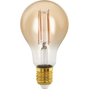 Kalanka-Lampe Led E27 Dimmable, Ampoule Edison &iquest;&iquest; Incandescence Golden Vintage, &iquest;&iquest;Clairage R&iquest;&iquest;Tro, 4 Watts (Correspond &iquest;&iquest; 28 Watts), 300 Lumens, Blanc Chaud, Dor&iquest;&iquest;, 1700 Kelvin, A75, ? 7,5 Cm - Neuf
