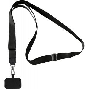 Cordon Telephone Portable, Tour De Cou Téléphone Universelle Avec Patch Réglable Amovible Collier Lanière Corde En Bandoulière Compatibles Avec Plupart Des Smartphones Case[CAR784999] - Neuf