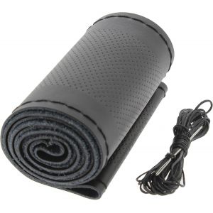 Kal-Couvre Volant Noir Cuir A Lacet Noir 37-39 Cm - Neuf