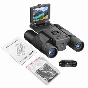 Jumelles Pour Appareil Photo NuméRique, éCran Lcd De 2,0 Pouces, Zoom NuméRique 8x, TéLescope D'enregistrement VidéO Et Photo - Neuf