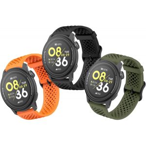 Silicone Bracelet 22Mm Compatible Avec Coros Pace 3/Pace Pro/Apex 2 Pro/Apex Pro/Apex 46Mm Sport Remplacement Pour Coros Vertix Bracelets Pour Homme Femme - Neuf