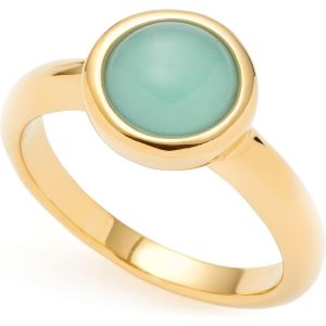 Yemaesre-Leonardo 32023882 Bague Pour Femme En Acier Inoxydable Et Pierre De Verre, 53, Métal, Aucune Pierre Précieuse - Neuf