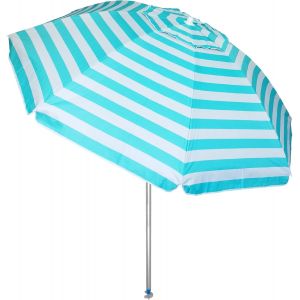 Ulteronixshop-Parasol mod&egrave;le Marbella, 16 baleines en fibre de verre, tube diam&egrave;tre 33mm PLAGE/JARDIN - Neuf