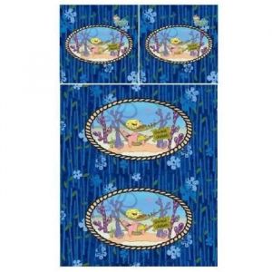 Parure Housse De Couette + Taie 140 X 200 Cm Bob L Eponge Do Not Disturb - Neuf