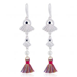 Boucles D'oreilles A Tige Tendance Pour Femmes Et Filles, Accessoires De Decoration A Pompons, Ez1272 - Neuf