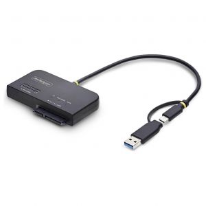 StarTech.com - Adaptateur d'interface - 2.5", 3.5" - M.2 NVMe Card / PCIe 4.0 (NVMe) - USB 3.2 (Gen 2) - noir - Conformit&eacute; TAA - Neuf