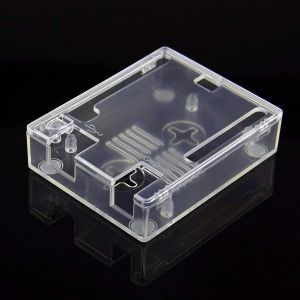 UNO R3 ABS Cas|Boîtier De Protection pour Arduino UNO R3/UNO WiFi REV2/UNO REV3/UNO R4 Minima/UNO R4 WiFi (Transparent) - Neuf