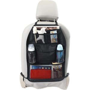 NouvelHorizonstore-Universel Protection de Siege Voiture enfant - Anti-d&eacute;rapant organisateur voiture enfant pour Si&egrave;ge - Auto Arri&egrave;re - Emballage Recycl&eacute; (plusieurs compartiments) - Neuf