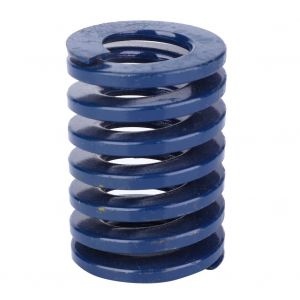 Ressort de compression pour moule d'emboutissage a charge legere, diametre exterieur 50 mm, diametre interieur 25 mm, bleu (TL50 x 100 mm) - Neuf