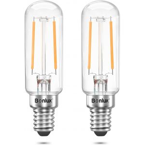 Kalanka-Ampoule Hotte Aspirante 4w &iquest;&iquest;Quivalent 40w Incandescent, Ampoule Led E14 Blanc Chaud 2700k, Lampe Pour Hotte De Cuisine, Frigo, Refrigerateu, Lampe Cristal De Sel Himalaya, 220-240v, Lot De 2 - Neuf