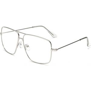Lunettes Classiques En Métal À Verres Transparents Pour Homme Et Femme - Neuf