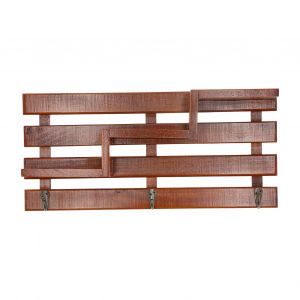Hjlian Etagere Murale En Bois, Petite Armoire Murale, Presentoir Pour Decoration De Salon - Neuf