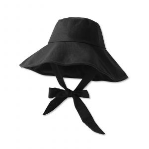 Upf 50+ &Agrave; Large Bord Chapeau De Seau De Coton Avec Mentonni&egrave;re R&eacute;glable, Pliable Plage L'&eacute;t&eacute; Et De La P&ecirc;che De La Pac - Neuf