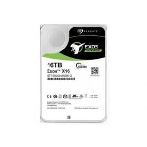 Seagate Exos X16 ST16000NM001G - Disque dur - 16 To - interne - SATA 6Gb/s - 7200 tours/min - mémoire tampon : 256 Mo - Neuf