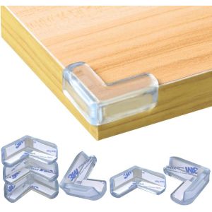 Lot De 20 Protections D'angle De Table Transparentes Pour Bébé, Pour Enfants - Neuf