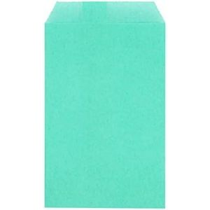 Aqua-Bleu Plat Mini Papier Sulfurisé Sacs À Sandwich 6 3/4"" X 8'' (17 X 20,3cm) Paquet De 100-Cookies Pâtisserie Nourriture Friandises Sachets - Neuf