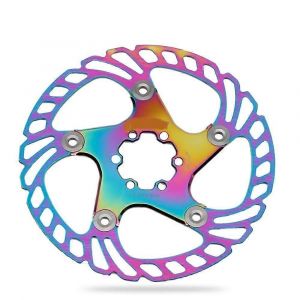 V&eacute;lo De Disque De Frein &Agrave; Disque Color&eacute;s Flottant Plat Pour La Route Et Vtt 140 160 180 203mm Sixbolt - Neuf