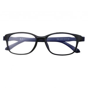 Lunettes Anti-Lumière Bleue Unisexe Rétro Petit Cadre Vue Claire Charnière Forte Protection Des Yeux Lunettes Claires Lumière Bleue Lunettes Utilisation De Bureau Lunettes-Bleu - Neuf