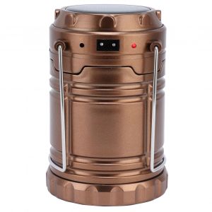 Hjlian Lampe De Camping Solaire A Led, Interrupteur Telescopique Pour Tente Exterieure, Camping, Randonnee, Travail, Recherche, Lanterne D'urgence - Neuf