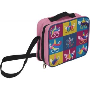 Cartable Fraicheur Enfant Licorne Coffret Cuisine à Emporter Lunch Bag et Glaciere - Neuf