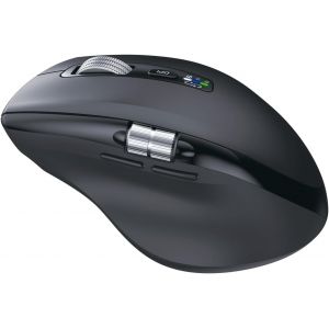 Souris Bluetooth sans Fil avec défilement Smart Flying Scroll, molette Ergonomique pour Pouce, Souris silencieuse Multi-appareils (3 appareils) pour Mac OS/Chrome/Android (Rose) - Neuf