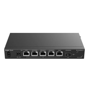 Routeur Reyee Cloud 5&times; RJ45 2.5G, 4&times; PoE, 1&times; SFP+ 10 Gigabit Gris - Neuf