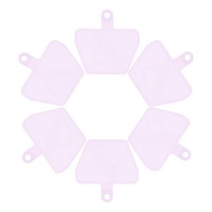 Lot De 6 Supports Adh&eacute;sifs Universels Pour T&eacute;l&eacute;phone Portable - Neuf