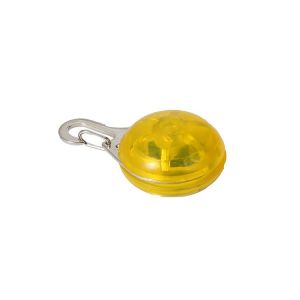 Lot De 4 Pendentifs Lumineux À Led Pour Chien Jaune À Paillettes - Neuf