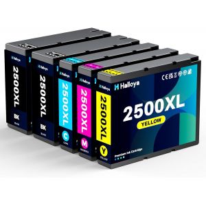 ERYI-Pgi-2500Xl Pgi 2500 Cartouche Encre Canon Maxify Mb5150 Compatible Cartouche D'Encre 2500 Xl 2500Xl Pour Mb5450 Ib4150 Mb5350 Mb5455 Mb5155 Ib4050 Mb5050 (Noir, Cyan, Magenta, Jaune, 5 Pack) - Neuf
