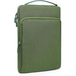 14-15 Inch Laptop Sleeve for MacBook Air 15 M4 M3 M2, MacBook Pro 15, XPS 14/15 Plus, 15"" Surface Laptop, 14"" Dell HP Lenovo ThinkPad Asus Acer Huawei, Grass Green - Neuf