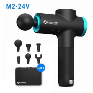 Booster M2-12v Pistolet De Massage À Écran Lcd Douleur De Masseur Musculaire Profond Professionnel Soulagement Corps Détente Fitness - Type 24v-M2-Eu Plug - Neuf