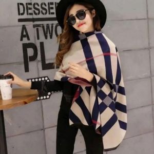 Echarpe Large &Eacute;tole Ch&acirc;le Foulard Tartan R&eacute;versible Souple Hiver Cape Cache- - Neuf