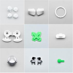 Kit De Coque De Boîtier Complet De Remplacement Complète Pour Xbox One Elite Série 1 Manette - Inclure La Couverture Cadre Du Milieu Boutons Abxy Lb Rb Pare-Chocs Accessoires (Blanc) - Neuf