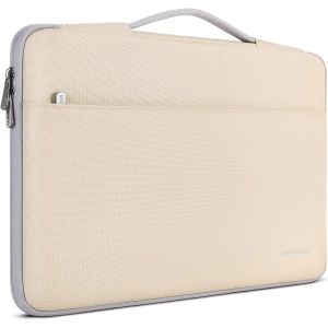 17 Inch Protective Laptop Bag Case Bag for 17.3 Inch IdeaPad 3 Gen 7/17.3 Inch ZBook Fury 17.3 G8 / 17 Inch Envy Laptop 17, Beige - Neuf