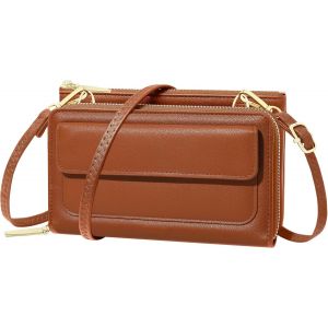 RFCBC-Petit sac à bandoulière pour femme - Porte-monnaie - Mini sac à bandoulière avec fentes pour cartes - Neuf