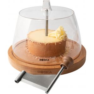 VornixorSarlshopFraiseur &agrave; Fromage avec Cloche Amigo - Pour Girolle, T&ecirc;te de Moine et Chocolat - Bois - Neuf