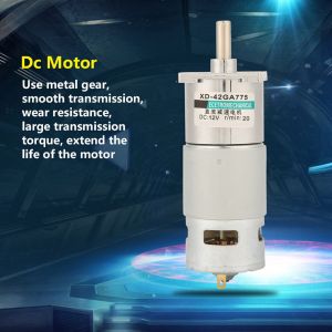 Micro-moteur a engrenages CC XD-42GA775, regulation de vitesse, sens horaire, antihoraire (20 tr/min, 12 V) - Neuf