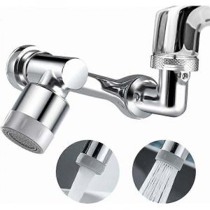 Promotion hivernale,robinet aérateur pivotant 1080,pulvérisateur de robinet de cuisine avec 2 modes de pulvérisation,accessoires universels de robinet à bec en laiton massif,aérateur pour Ba - Neuf