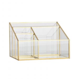 Organisateur de trousse a maquillage, presentoirs cosmetiques en plastique, rangement pour salle de bain - Neuf