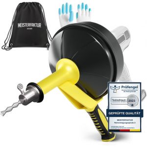 VornixorSarlshopD&eacute;boucheur de tuyaux - 7,5 m&egrave;tres - furet canalisation pour un nettoyage &eacute;cologique des tuyaux - Neuf