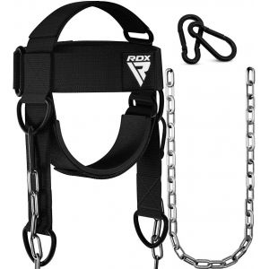 Harnais De Tete Néoprène Réglable Cou Chaîne De Levage Poids Gym Head Harness Entraînement Anneaux En D Noir Hommes Taille Unique Comfort Accessoires De Fitness Musculation[Ela710295] - Neuf