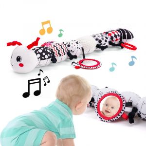 Jouet Musical Enfant 1 An - Aqsacokiya - Favorise Le D&eacute;veloppement Visuel Et Tactile &Eacute;ducatif D'&eacute;veil Pour Gar&ccedil;on Fille - Neuf