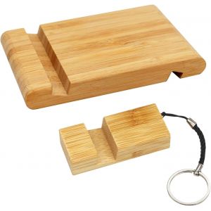 ERYI-Support De Téléphone Portable Double Face Avec Porte-Clé Et Base De Bureau - Neuf