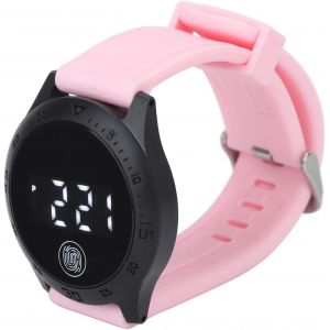 Montre De Sport Num&eacute;rique,Grand &Eacute;cran Led,Bracelet En Plastique Classique,Montre &Agrave; Affichage Num&eacute;rique,&Eacute;tanche,Montre-Bracelet Tendance Pour Homme,Femme,&Eacute;tudiant (Ceinture De Poudre De - Neuf