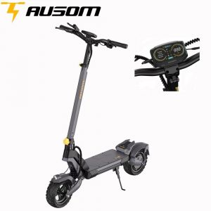 Ausom L2 Trottinette Électrique, Moteur 800w, Batterie 48v 15,6ah, Pneus 10 Pouces, Vitesse Maximale 45km/H - Neuf