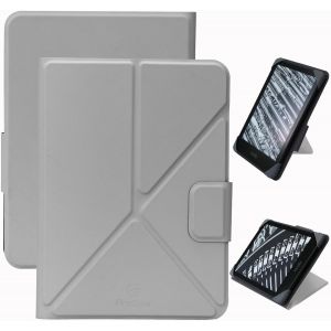 GUOP-Étui Universel Pour 7'' Kindle Colorsoft Signature Edition 2024/7'' Paperwhite 2024/6.8'' Paperwhite 2021,Cuir Pu Lisse Et Souple - Gris - Neuf